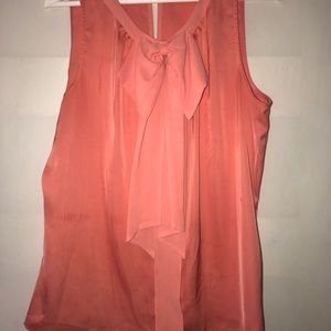 Bow detail business blouse